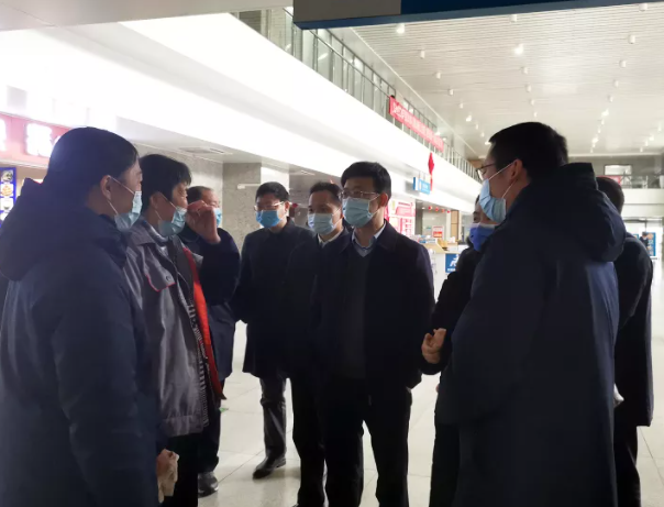 省、市疫情防控工作督導(dǎo)組到長途汽車客運站督導(dǎo)疫情防控工作