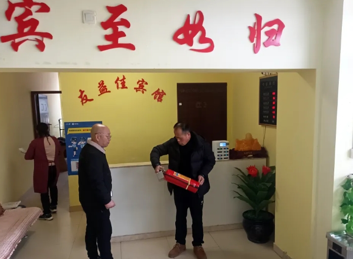 九江長運:武寧公司開展春節(jié)前租賃店面消防安全專項檢查